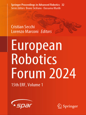 cover image of European Robotics Forum 2024